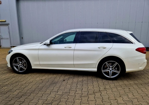 Mercedes-Benz Klasa C cena 60147 przebieg: 312757, rok produkcji 2015 z Przedbórz małe 172